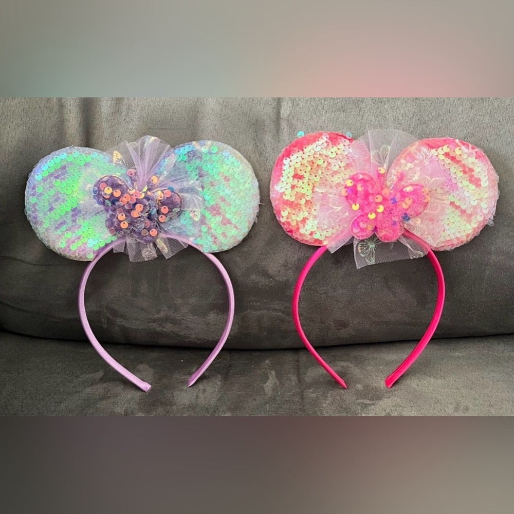 Minnie Mouse Ear Headbands New